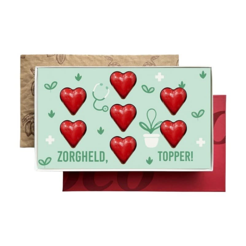 Zorgheld Topper – Hartjes